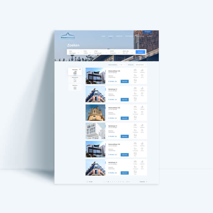 Driessen Makelaardij Website
