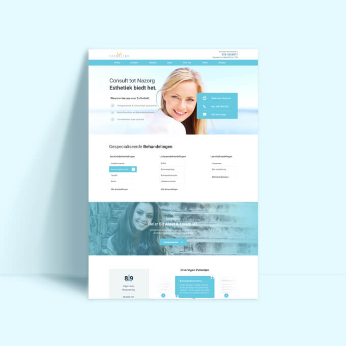 Esthetiek Nijmegen Website