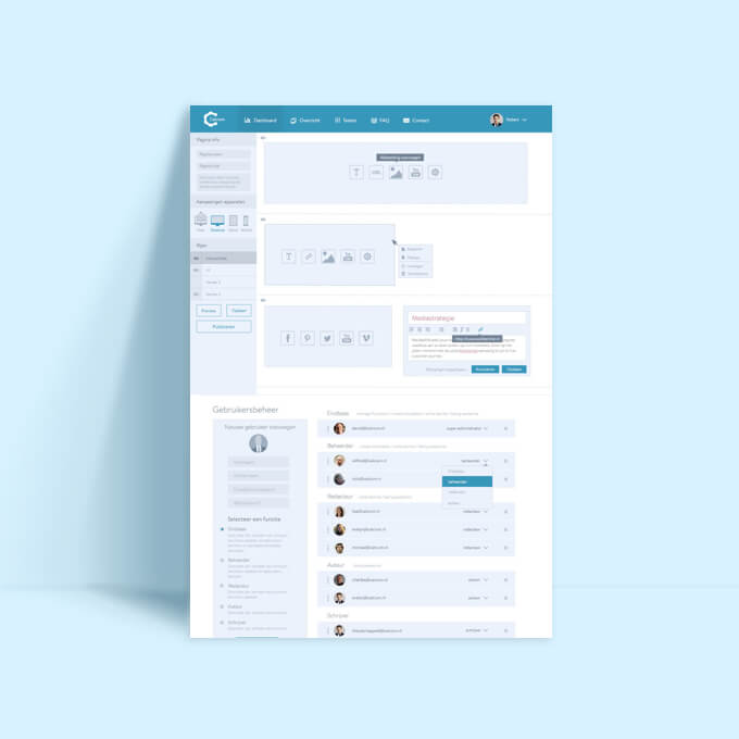 WeLikeMilk CMS Calcium Website Portal